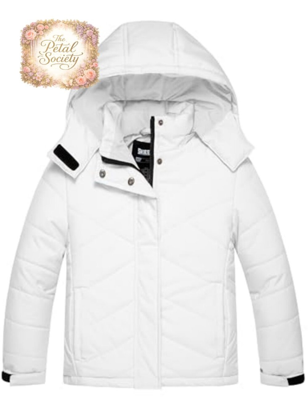 Girls Waterproof Ski Jacket Warm Windproof Winter Coat